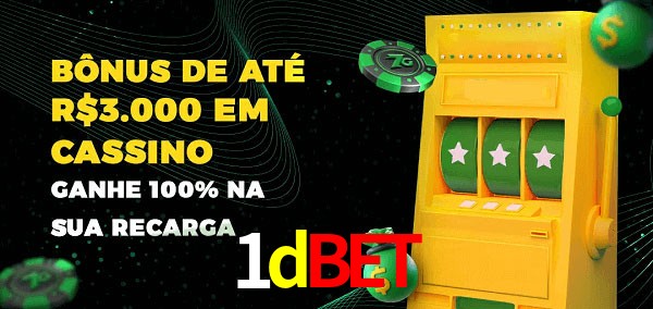 1dbet melhor bônus de depósito